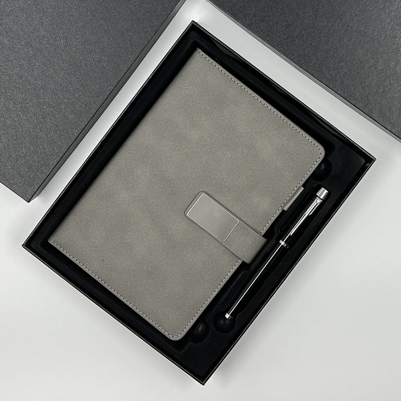 Wholesale Faux Leather A5 Notebook Set Bookmark Gift Box